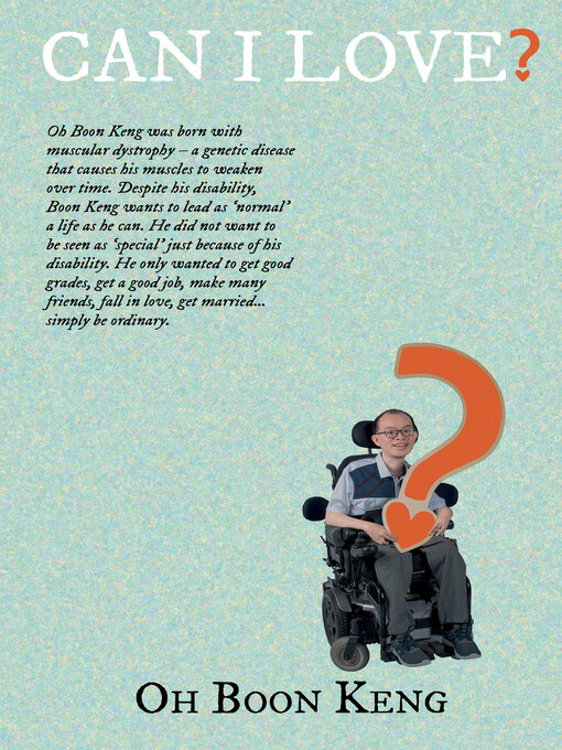 Title details for Can I Love? by Boon Keng Oh - Available